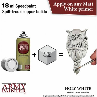 Army Painter: Speedpaint Holy White 18ml – Zboží Živě