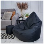 Supplies sedací pytel outdoor relax černá – Zboží Dáma