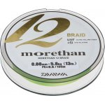 Daiwa Šňůra Morethan 12 Braid EX+SI 135m 0,08mm 5,8kg Lime Green – Zboží Dáma