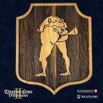 Drakkaria s.r.o. Replika Kingdom Come: Deliverance II Dřevěný štít na stěnu Hospoda Díra velký – Hledejceny.cz