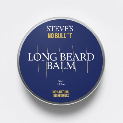 Steves NO BULL***T Long Beard Balm balzám na delší vousy 50 ml – Zboží Dáma