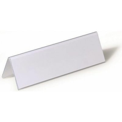 Jmenovka na stůl, 61 /122 x 210 mm, DURABLE 805219 – Hledejceny.cz