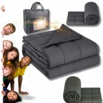 Ruhhy 19532 Zátěžová přikrývka antistresová 8 kg šedá 150x200 – Zboží Dáma