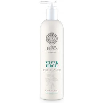 Natura Siberica osvěžující sprchový gel chrpa a moruška 400 ml