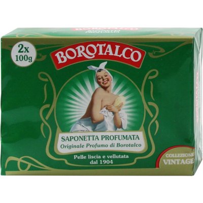Borotalco toaletní mýdlo 2 x 100 g – Hledejceny.cz