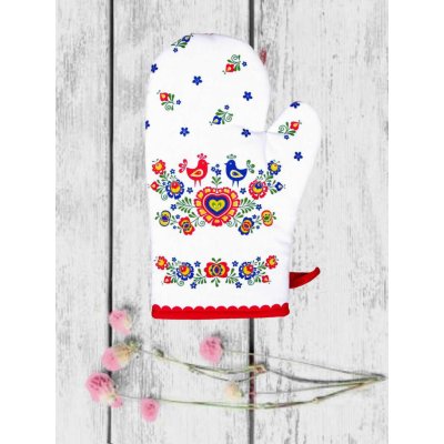 Chňapka bavlněná Folklór červená - Chňapka 2019 – Hledejceny.cz