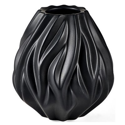 Porcelánová váza Flame 15 cm Black - MORSØ – Hledejceny.cz