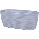 Truhlík SAHARA PETIT plastový matný antracitový 27 cm – Zboží Dáma