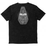 Fallen triko Dead Moon Tee Elliot Sloan Black Enzymatic Wash White – Hledejceny.cz