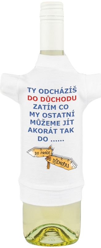 Tričko na flašku Ty odcházíš do důchodu od 89 Kč - Heureka.cz