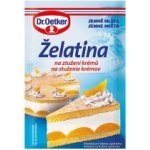 Dr. Oetker Želatina na ztužení krémů 20 g – Zboží Dáma Dr. Oetker Želatina na ztužení krémů 20 g – Zboží Dáma