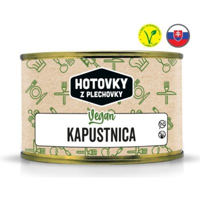 Hotovky z plechovky Veganská zelňačka 400 g – Sleviste.cz