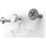 Qualy Screw Collection 3 ks stříbrné – Sleviste.cz