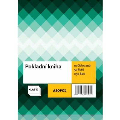 Asopol 050800 Kniha pokladní – Zboží Mobilmania