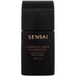 Sensai Luminous Sheer tekutý rozjasňující make-up SPF15 LS102 Ivory Beige 30 ml – Zboží Dáma