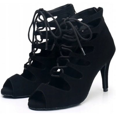 Lelka taneční boty na latino l361 - black – Zboží Dáma