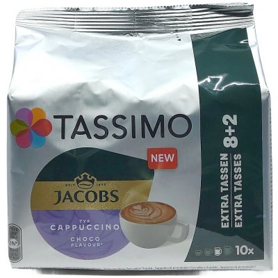 Tassimo Jacobs Cappuccino Choco kapsle 10 ks – Sleviste.cz