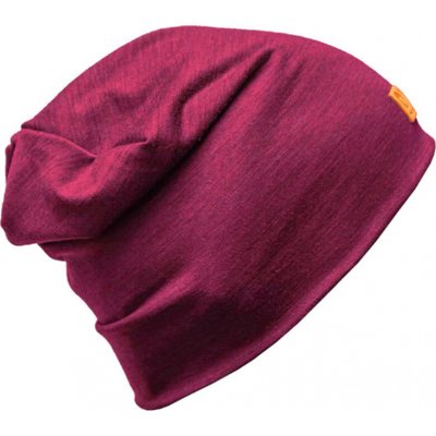 Progress merino čepice FreeBeanie vínová – Hledejceny.cz