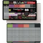 Stabilo Linery Creative Tips ARTY sada 6 barev 5 šířek stopy plechová krabička 89/30-6-2-20 467591 – Hledejceny.cz