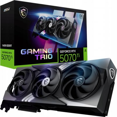 MSI GeForce RTX 5070 Ti 16G GAMING TRIO OC – Zboží Živě