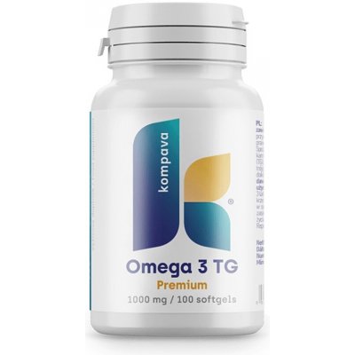 Kompava Omega-3 TG premium 100 kapslí – Hledejceny.cz