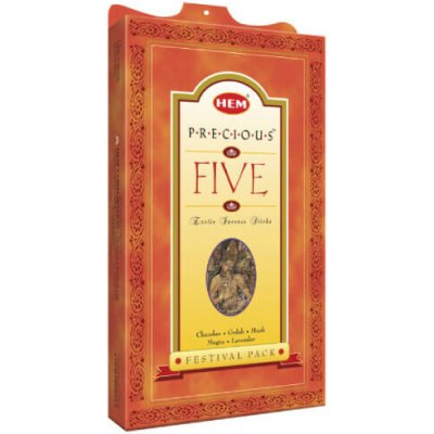 Hem Vonné tyčinky Precious Five Festival Pack 5 x 23 g – Hledejceny.cz