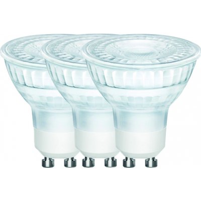Nordlux LED žárovka GU10 4,9W 2700K 3ks čirá LED žárovky sklo 5164003223 – Hledejceny.cz