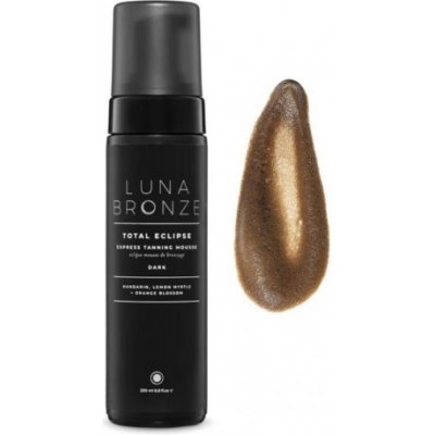 Luna Bronze Total Eclipse expresní samoopalovací pěna Dark 200 ml – Hledejceny.cz