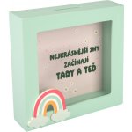 3D pokladnička v rámečku - Nejkrásnější sny – Zboží Dáma