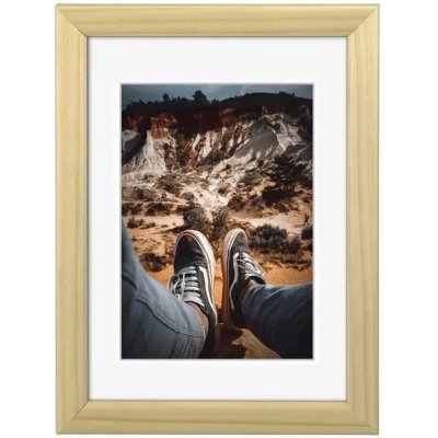 Hama rámeček dřevěný BELLA. přírodní, 10x15 cm – Zboží Živě