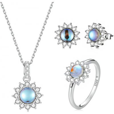 P&J Jewellery stříbrná sada šperků královské slunce SSS21 – Zboží Mobilmania