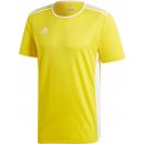 Fotbalový dres adidas Entrada 18 krátký rukáv žlutá/ Bílá Pánské