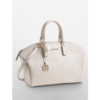 Calvin Klein Scarlett Saffiano City Dome Satchel