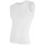 Sensor Coolmax air triko bez rukávů bílá – Zboží Mobilmania