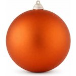 DECOLED Velká vánoční koule 30 cm, měděná, matná – Hledejceny.cz