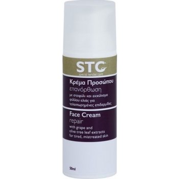 STC Face intenzivně obnovující krém na unavenou pleť With Grape and Olive Tree Leaf Extract 50 ml