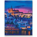 Painting Queens Diamantové malování Pražský hrad 30 × 40 cm bez rámu hranaté – Hledejceny.cz