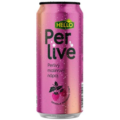 HELLO Perlivé malina 12 x 330 ml – Hledejceny.cz