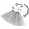 Dětský karnevalový kostým myška šedá