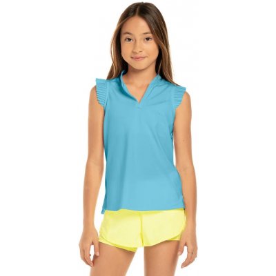 LuckyInLove Jr polo Pleat Me Up 25 modrá Junior – Zboží Dáma