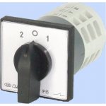 Elektromet Vačkový spínač 2-0-1 3P 12A IP65 Arc E12-72 s krytkou 921272 – Hledejceny.cz