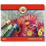 Koh-i-noor křídy pastely prašné umělcké 10 mm Toison D´or souprava 6 ks – Zboží Dáma