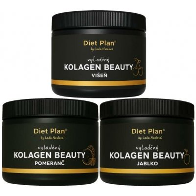 Diet Plan Kolagen Beauty na 3 měsíce mix 600 g – Hledejceny.cz