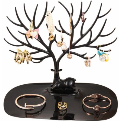 Amparo Miranda stojan na šperky Jelen AM032 černá – Zboží Dáma