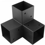 Domax GPY spojka čtvercového nosníku 100 - 102 x 206 x 202 x 2 mm 4 ks – Zboží Mobilmania