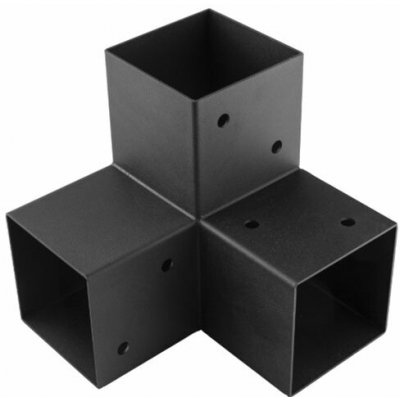 Domax GPY spojka čtvercového nosníku 100 - 102 x 206 x 202 x 2 mm 4 ks – Zboží Mobilmania