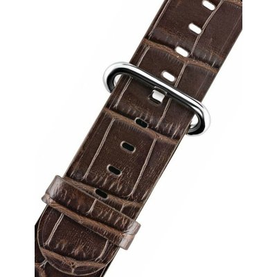 Hnědý kožený řemínek Morellato 4739480.032 M 42 mm – Zboží Mobilmania