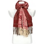 Dámská bordová teplá dlouhá zimní šála – Zboží Dáma