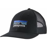 Patagonia P-6 Logo LoPro Trucker Hat Black – Sleviste.cz