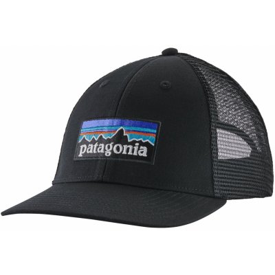 Patagonia P-6 Logo LoPro Trucker Hat Black – Sleviste.cz